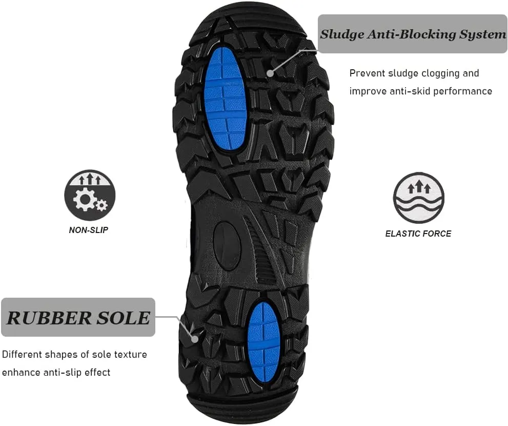 Succttssful Mens Hiking Shoes Waterproof Lightweight Outdoor Low-Top Climbing Shoes for Trekking Training Mountaineer Camping Trail