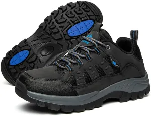 Succttssful Mens Hiking Shoes Waterproof Lightweight Outdoor Low-Top Climbing Shoes for Trekking Training Mountaineer Camping Trail
