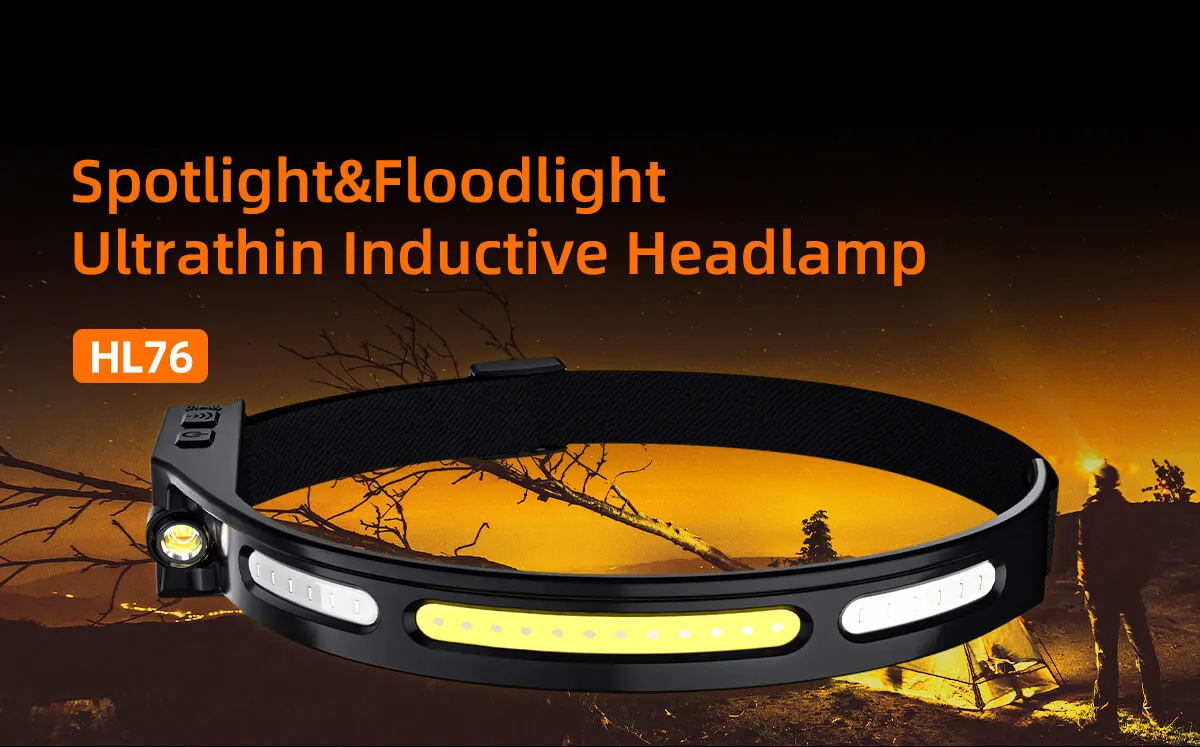 SuperFire H76 LED Headlamp: the perfect companion for all your outdoor adventures!
