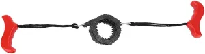 Survival Pocket Chain Saw Hand Chainsaw, Lightweight and Compact Size, Curf for Camping, Hiking, Saw Wood, Bone, Plastic, with Ferromanganese Material and Long Service Time