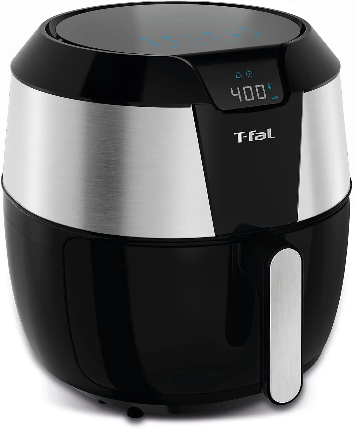 T-fal Easy Fry XXL Air Fryer & Grill Combo with One-Touch Screen, 8 Preset Programs, 5.9 quarts, Black & Stainless Steel