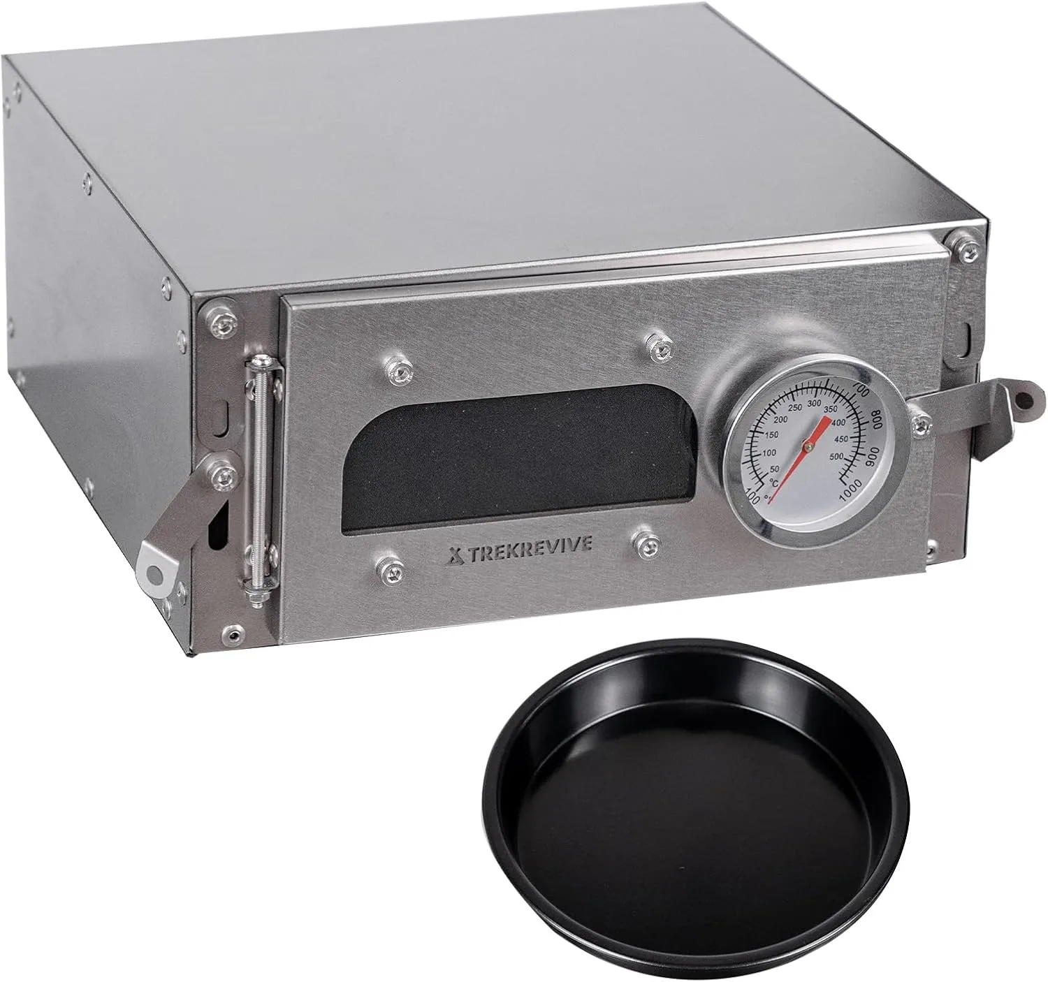 T11 Titanium Camping Oven with Temperature Regulation for Wood Burning Stoves, Camp Stoves and Tent Stove