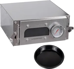 T11 Titanium Camping Oven with Temperature Regulation for Wood Burning Stoves, Camp Stoves and Tent Stove