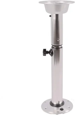 Table Pedestal Stand,22-28" Aluminum Adjustable Marine Table Pedestal Stand Base for RV Camper Marine Boat Caravan Motorhome Galley