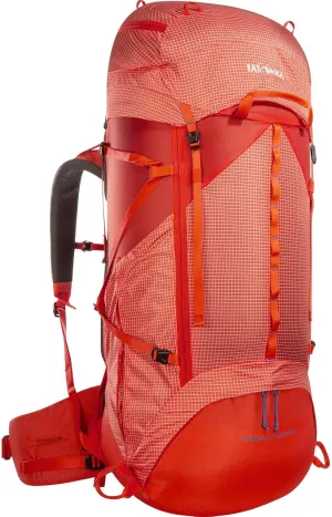 Tatonka Very Lightweight Trekking Backpack with Powerful Carrying System and Recco Emergency Reflector, Red Orange, One Size