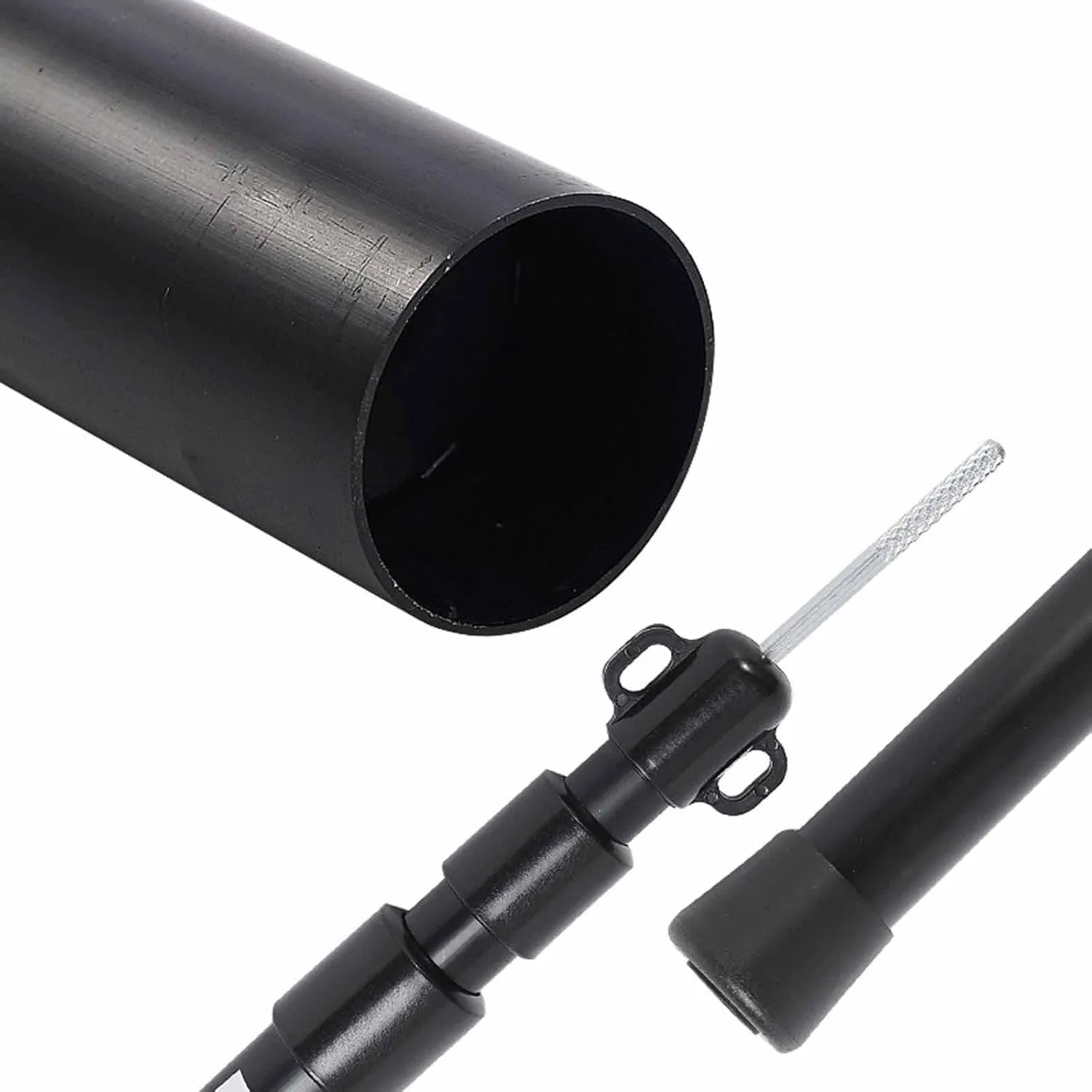 Telescopic Awning Pole Support Rod Replacement Easy to Install 90-230cm Adjustable Canopy Pole Tent Accessories for Fishing