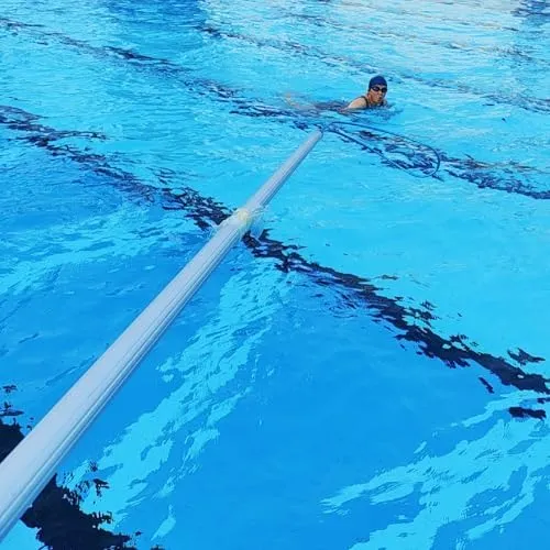 Telescopic Pool Safety Hook,Adjustable Rescue Pole for Emergency Water Rescue,Durable Aluminum Life Saver for Swimming Pools and Lakes