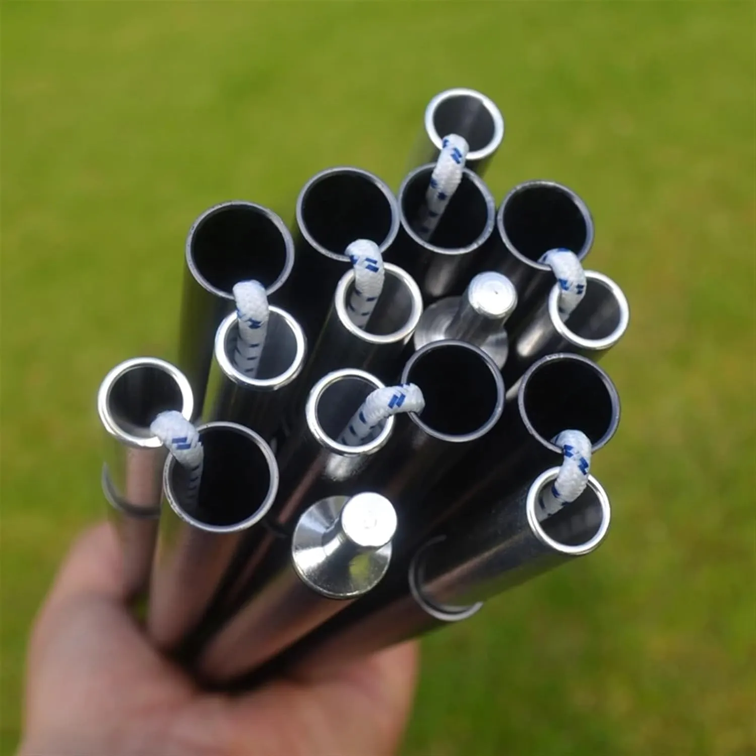 Tent Pole Support Frames Kit Outdoor Support， 1Pc Outdoor Camping 13mm Aluminum Tent pole 5.7Meter 6.6Meter 7.9Meter Alloy Tent Pole Alloy Tent Rod 5-7 Person Tent Accessories Canopy Warterproof Sail