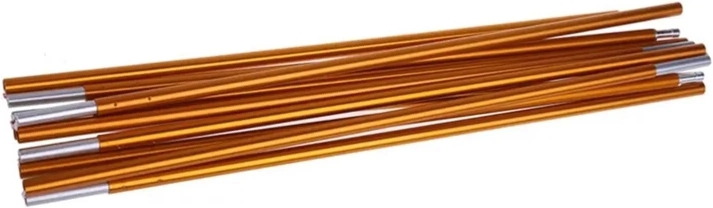 Tent Pole Support Frames Kit Outdoor Support， 8.5mm 3.3Meters 3.6m 4.05m 4.42m Aluminum Tent Pole Alloy Tent Rod 5-8 Person Tent Accessories Warterproof Sail Shade Pole(360CM)