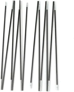 Tent Pole Support Frames Kit Outdoor Support， Outdoor Tools Tent Accessories 3.26m Tent Rod Replacement Tent Pole Kit Sun Shelter Camping Hiking Tent Accessories Warterproof Sail Shade Pole(3to4person