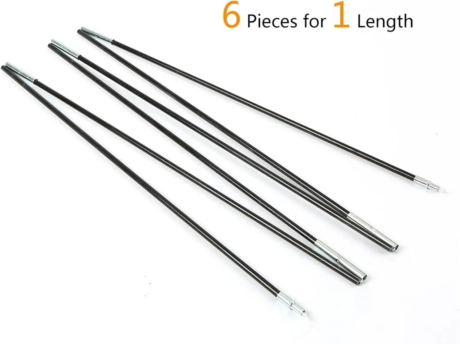Tent Pole Support Frames Kit Outdoor Support， Outdoor Tools Tent Accessories 3.26m Tent Rod Replacement Tent Pole Kit Sun Shelter Camping Hiking Tent Accessories Warterproof Sail Shade Pole(3to4person