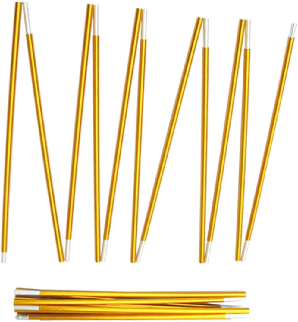 Tent Poles Tent Rugs for Camping Lightweight Tent Telescopic Flag Pole Shelter Camping Tarpaulin with