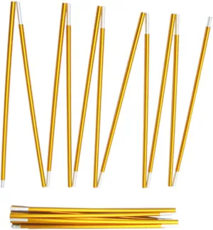 Tent Poles Tent Rugs for Camping Lightweight Tent Telescopic Flag Pole Shelter Camping Tarpaulin with