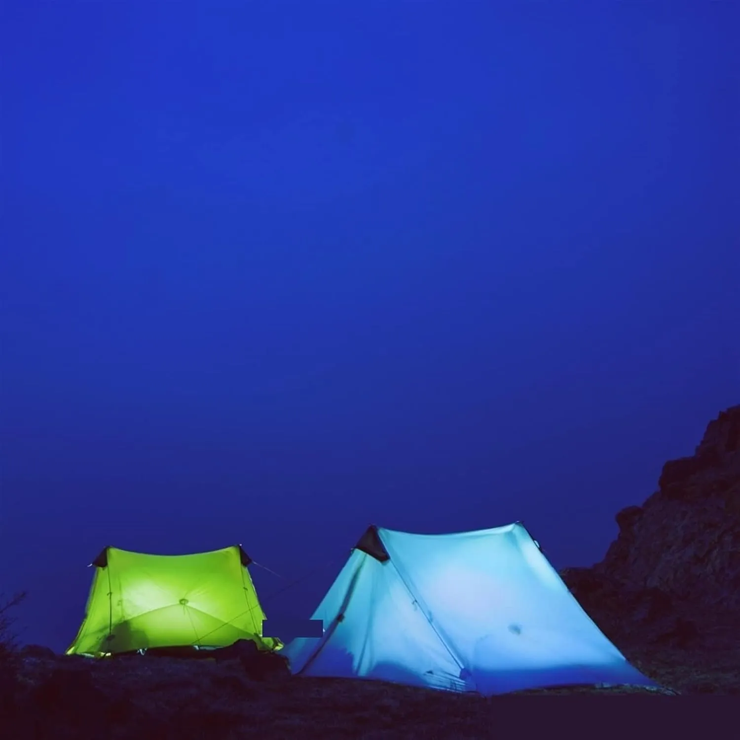 Tents Outdoor Ultralight Camping Tent Rodless Tent, Gray 1p 3 Season