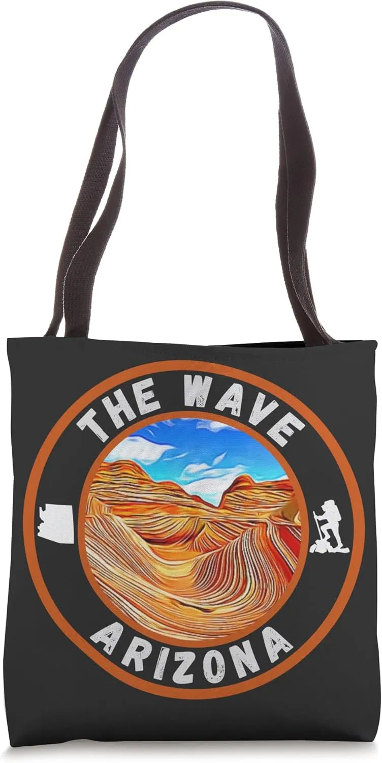 The Wave Arizona Sandstone Hike Tote Bag