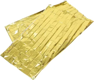 Thermal Survival Blanket Outdoor Camping Supply Rescuing Blanket Emergency Signal Light Thin