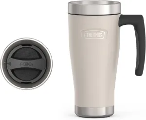 THERMOS ICON SERIES, Stainless Steel Mug, Sandstone, 16 oz