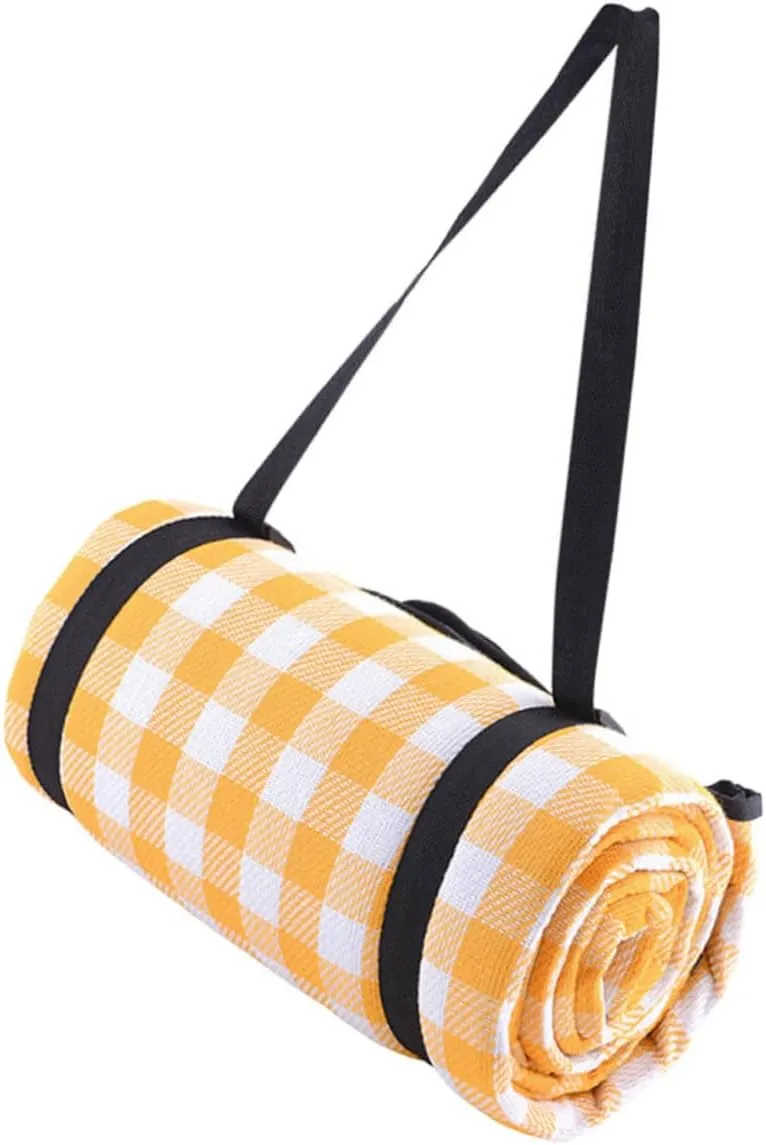 Thickened Beach Mat Lightweight Portable Outdoor Camping Blanket Stylish Printed Beach Ground Mat for Picnics Travel and Spring Outings