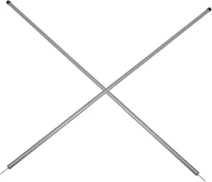 Toyvian 2 Sets Camping Canopy Support Rods Tent Poles for Tarp and Sunshade Robust Durable Design with Elegant Finish for Outdoor Camping and Shelter Support