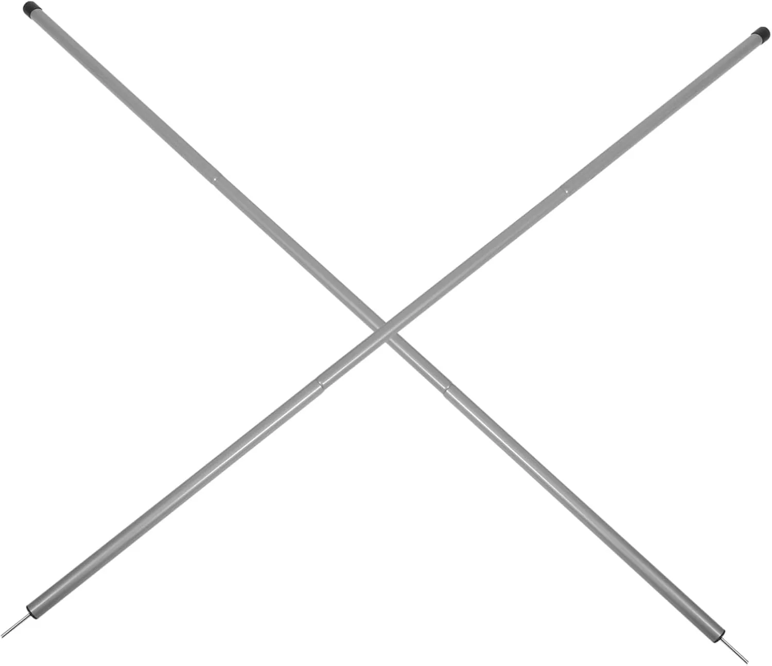 Toyvian 2 Sets Camping Canopy Support Rods Tent Poles for Tarp and Sunshade Robust Durable Design with Elegant Finish for Outdoor Camping and Shelter Support