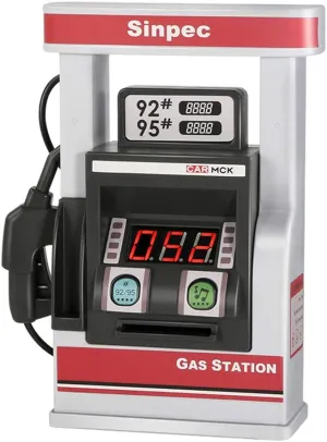 Toyvian Gas Pump Toy, 1 Set of Simulation Gas Station Toy Early Education Toys Cognitive Toy Set Talking Toy for Boys and Girls