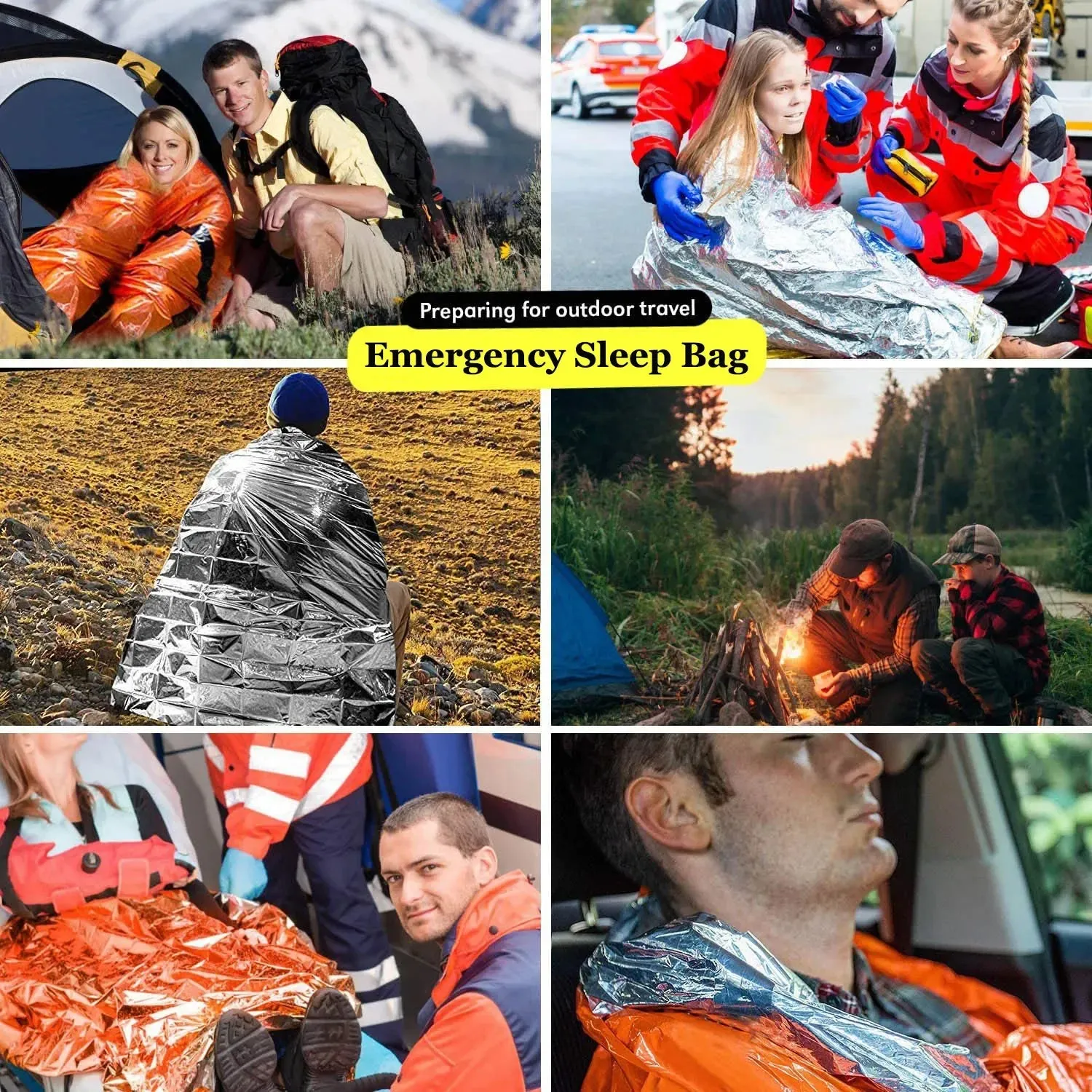Travel emergency blanket/bag