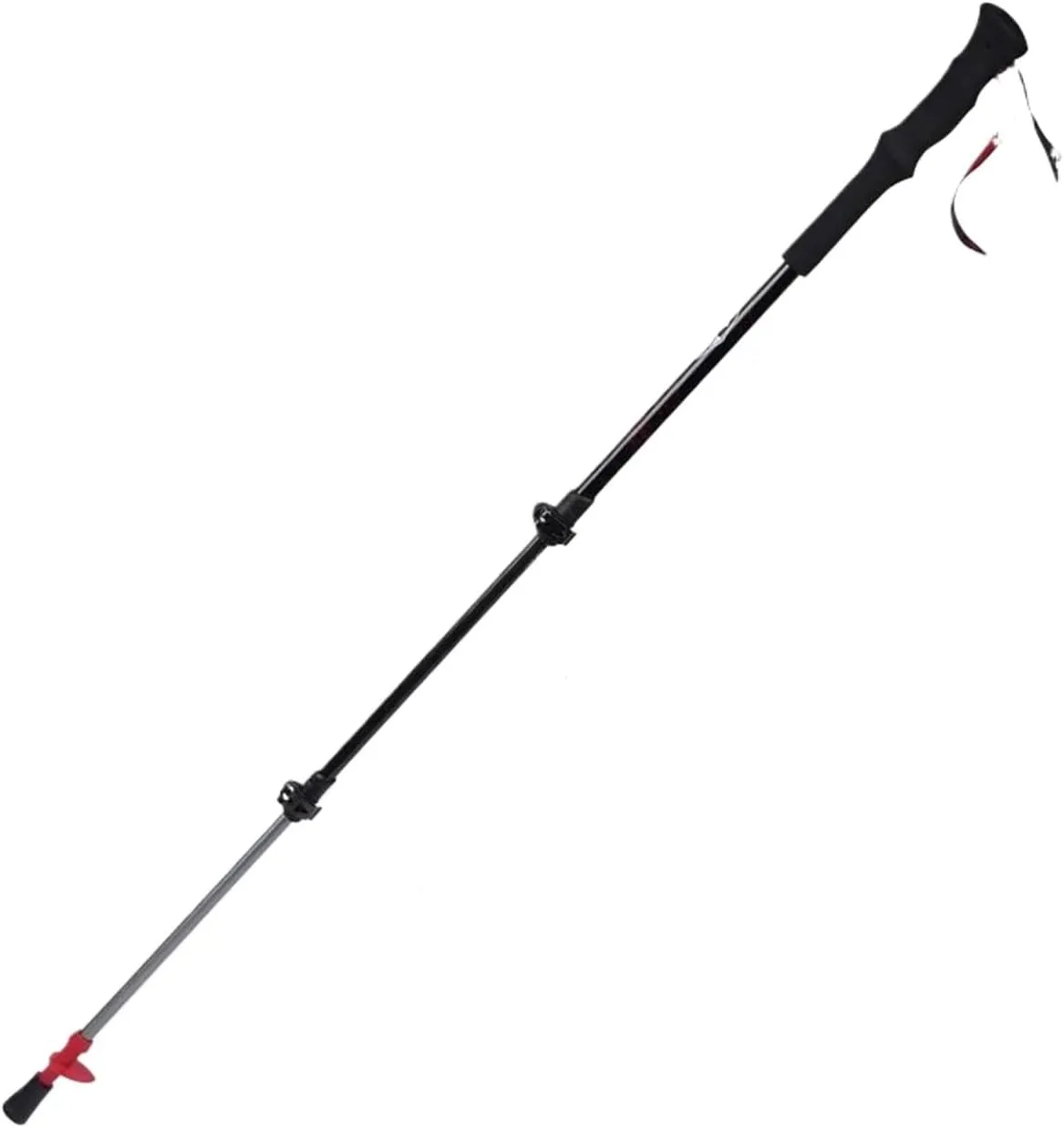 Travel Trekking Pole Aluminum Alloy Trekking Hiking Poles Strong Walking Stick Lightweight for Camping Mountaining Outdoor Activities