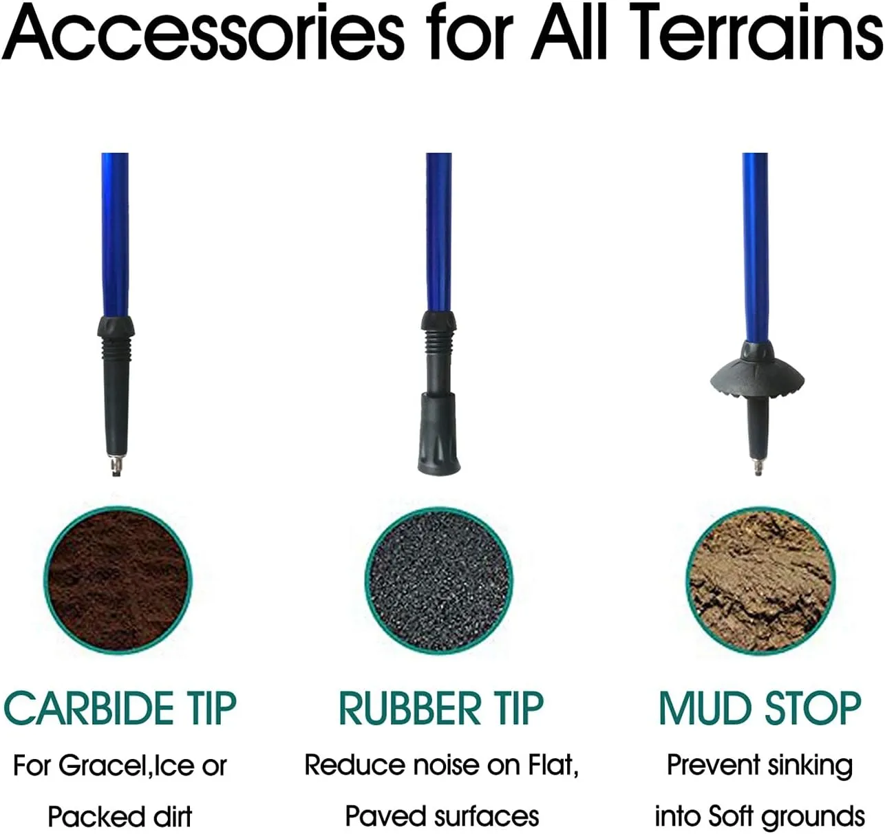 Trekking Poles, Foldable and Portable Hiking Trekking Poles, Strong Grip and Soft and Comfortable Handle, Sturdy and Durable, Suitable for Men and Women (Red Short)