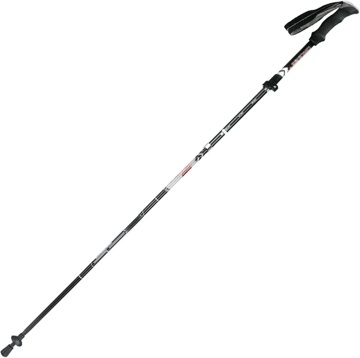 Trekking Poles for Hiking, Aluminum Alloy Hiking Poles with Quick Lock System & EVA Handle, Telescopic Hiking Stick for Camping Mountaining