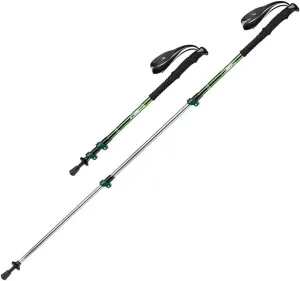 Trekking Poles- Lightweight, Strong Lightweight Aluminum,Adjustable Telescopic Quick Lock, Extended Down Grip Plus Tip Kit