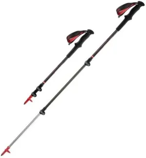 Trekking Poles,Telescopic Lightweight, Walking Sticks for Hiking with Adjustable Wrist Strap Extended Handle, for Hiking, Camping, Climbing
