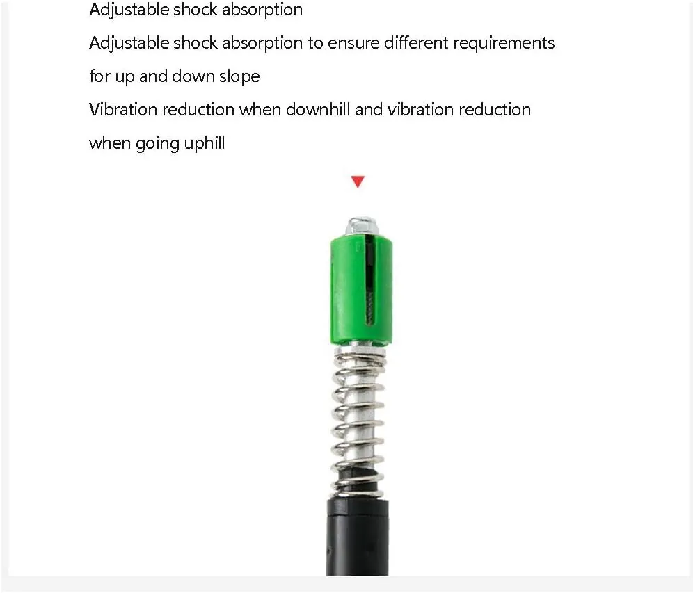 Trekking Pole,with Anti-Collision and Quick-Lock System Telescopic Ultra-Light Aerospace Aluminum EVA Foam Handle Hiking Camping, Outdoor