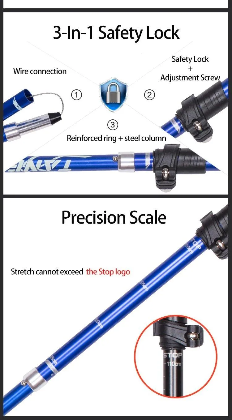 Trekking/Walking Folding Pole