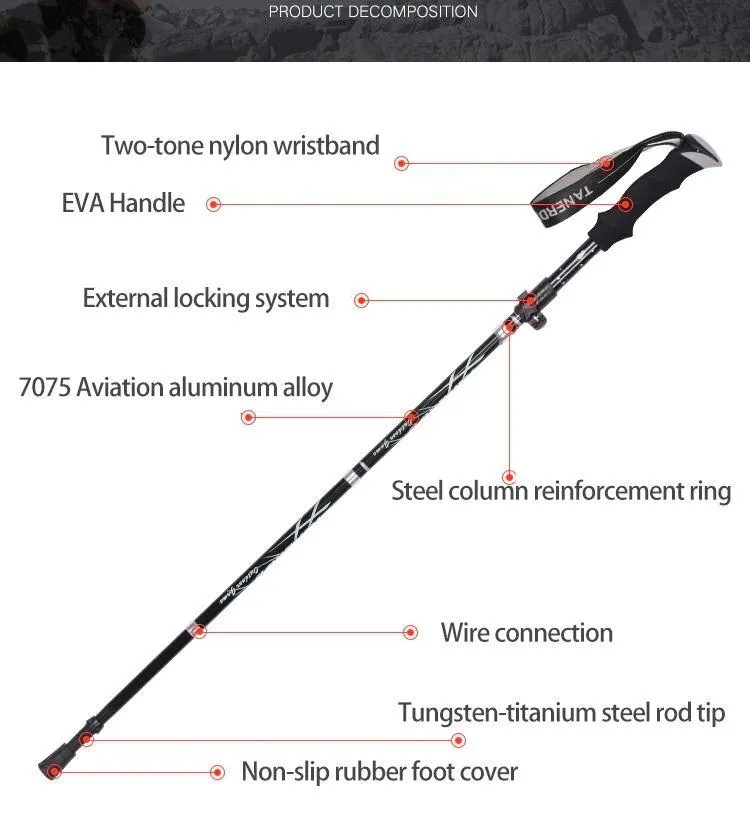 Trekking/Walking Folding Pole