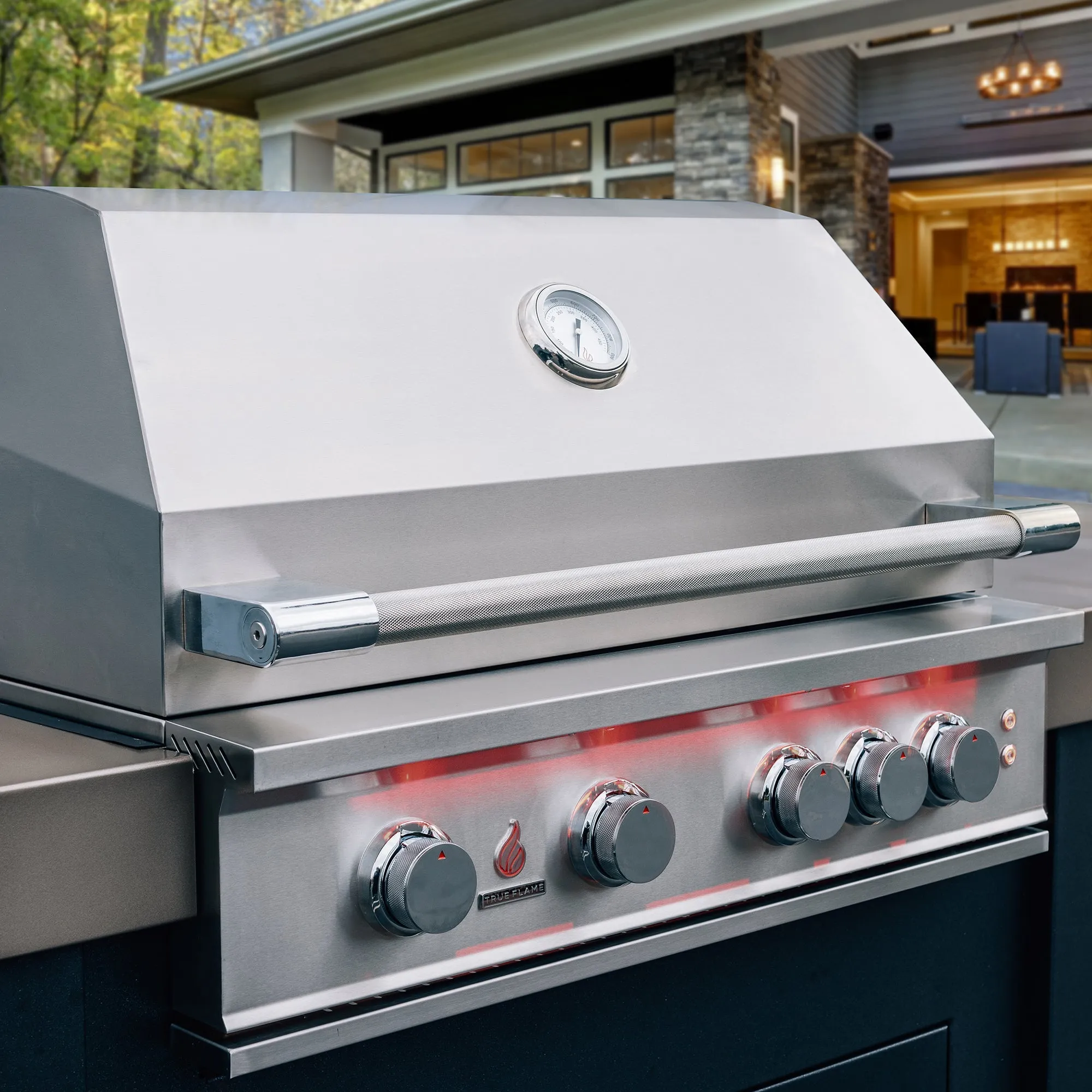 TrueFlame 32" 4-Burner Built-In Grill