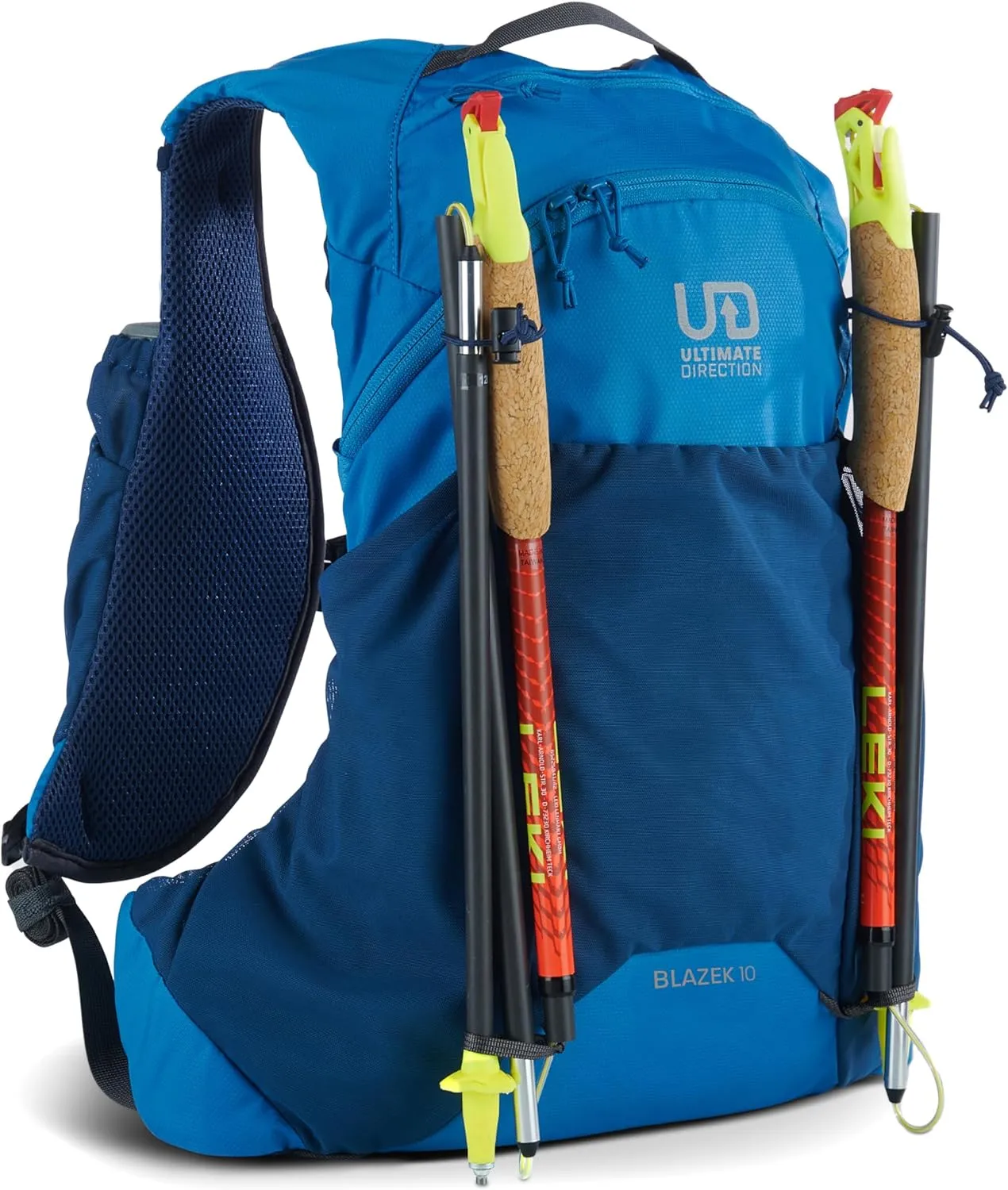 Ultimate Direction Blazek Lightweight Daypack, Adjustable Volume, Compression Cords, Shoulder Strap Pockets