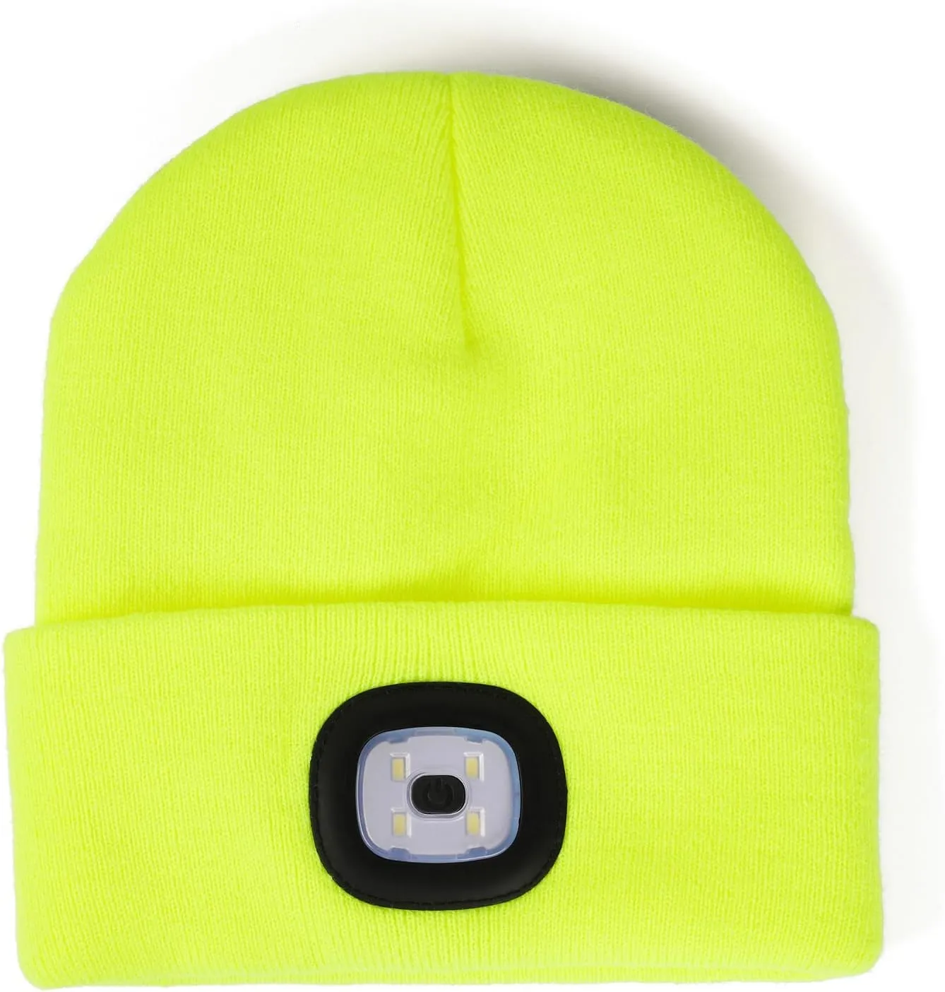 Unisex LED Beanie,USB Rechargeable Winter Flashlight,Christmas Beanie with a Light for Men