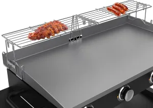 Universal Griddle Warming Rack for Blackstone 36 28 22 17 inch Griddle Accessories, Adjustable Rack for Weber and Most Flattop Grills, Griddle Cooling Rack for Blackstone 2149 1984 1554 Grill