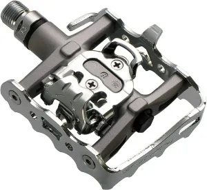 Venzo Multi-Use Compatible with Shimano SPD Mountain Bike Bicycle Sealed Clipless Pedals - Dual Platform Multi-Purpose - Great for Touring, Road, Trekking Bikes