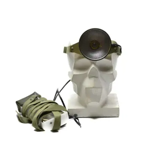 Vintage Swedish military army Head lamp Head torch flashlight NEW