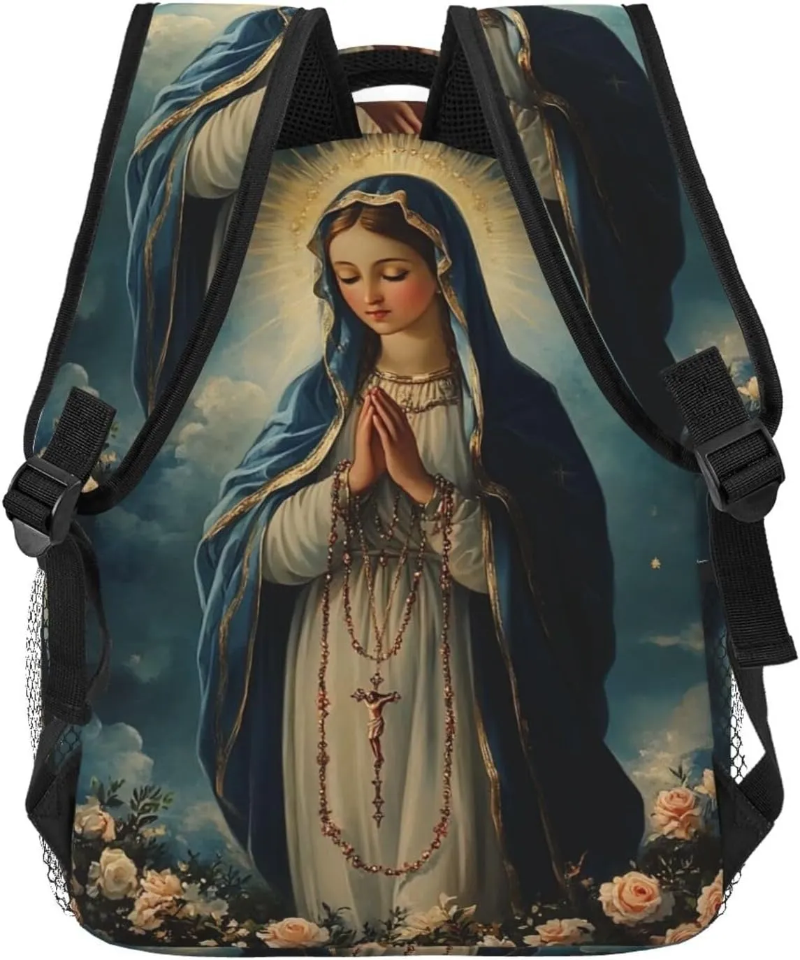 Virgin Mary Casual Backpack For Trekking Unisex Gift