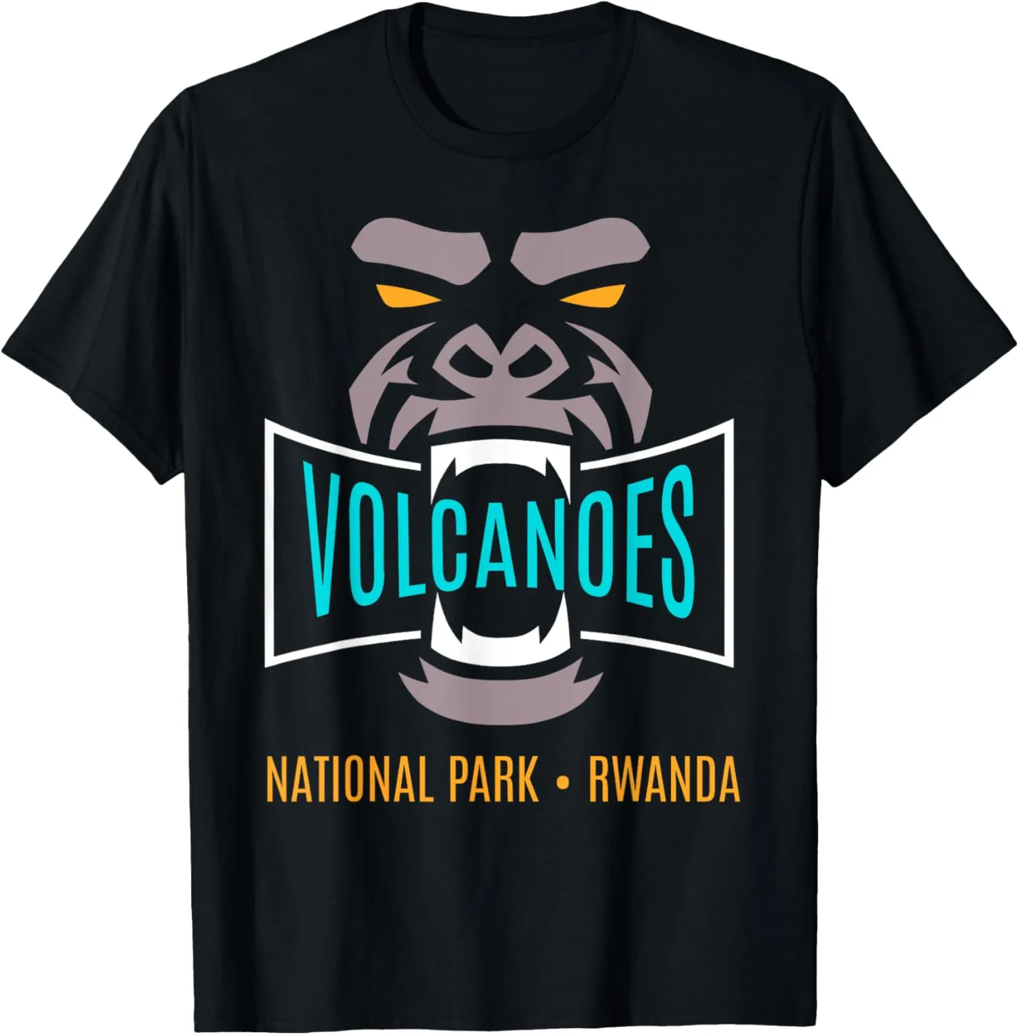Volcanoes National Park Rwanda Gorilla Trekking T-Shirt