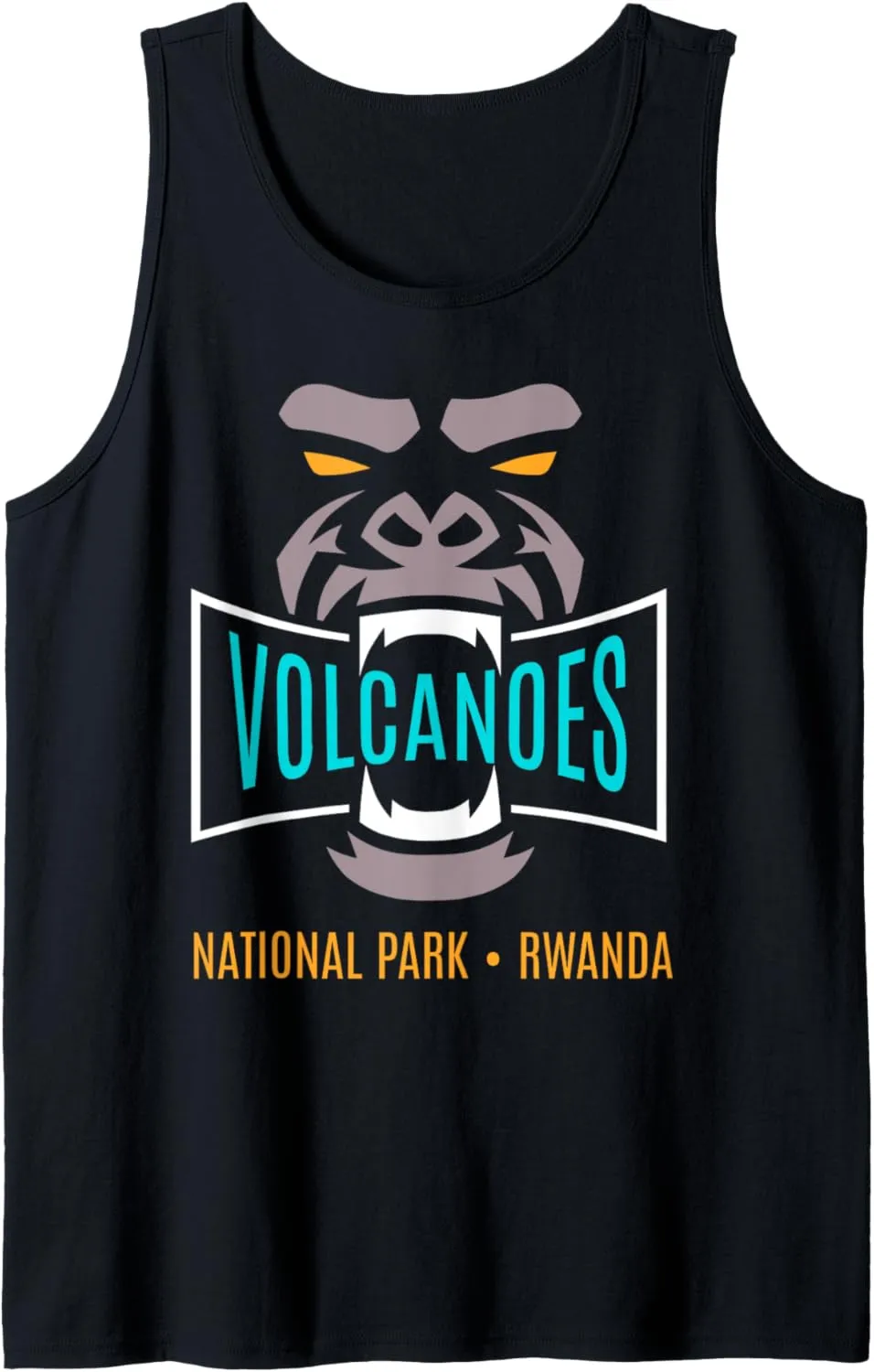Volcanoes National Park Rwanda Gorilla Trekking Tank Top