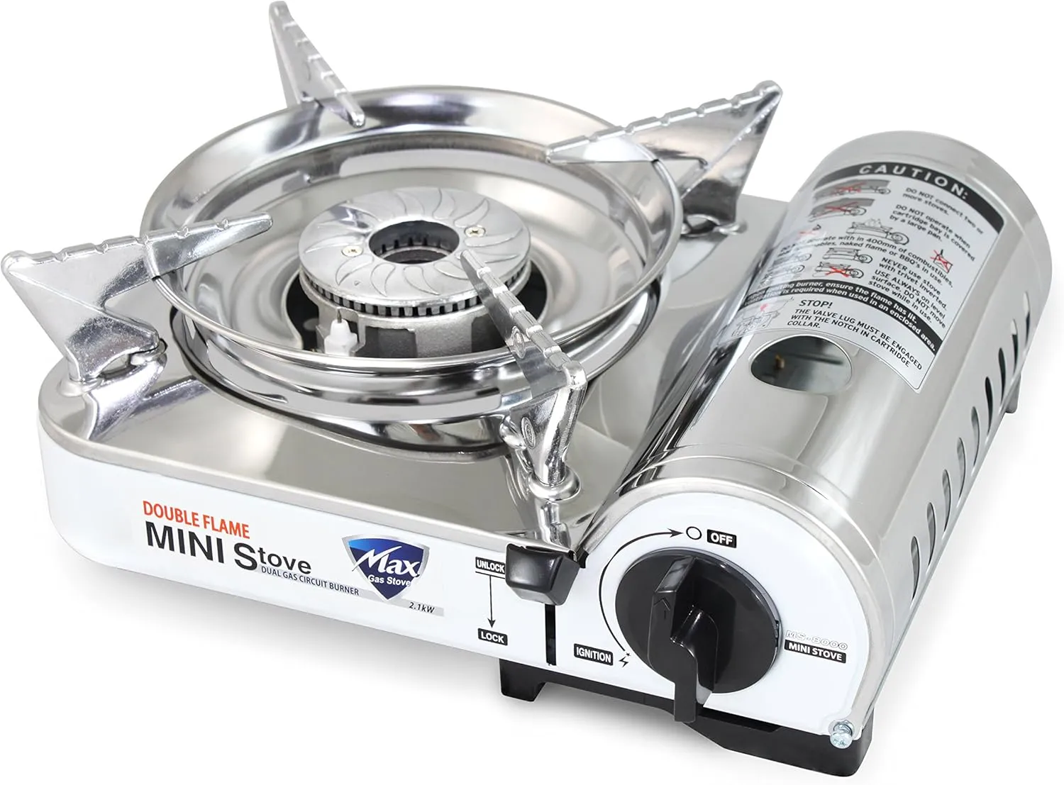 Vulcanus Mini Butane Gas Camping Stove