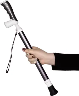 Walking Stick-Adjustable Height Lightweight Walking Stick -Three-Speed Adjustable Cane Non-Slip Telescopic Walking Sticks for Men and Women