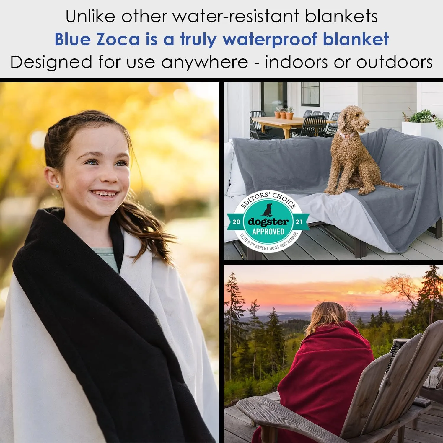 Waterproof Blanket for Indoors & Outdoors | Machine Washable, Multi-Purpose Throw to Protect your Bed Couch Car from Leaks Spills & Accidents | For Adults Dogs & Pets - Covers 65x80”, Merlot