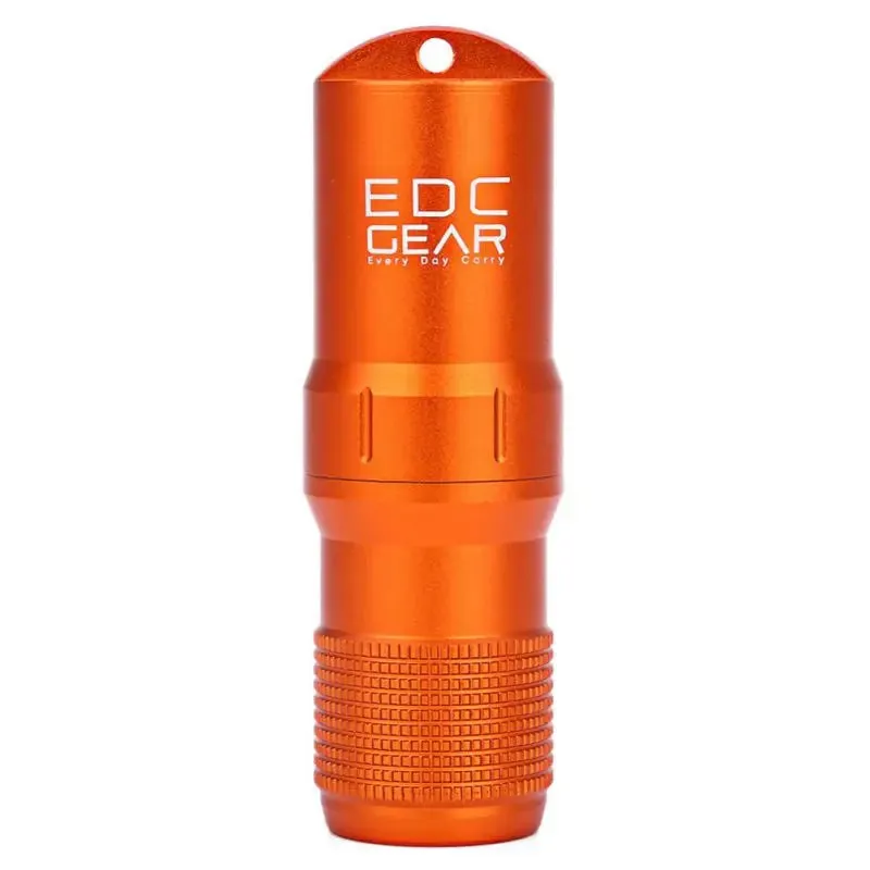 Waterproof Capsule EDC Storage Box – Survival Match & Pill Container