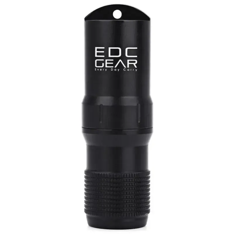 Waterproof Capsule EDC Storage Box – Survival Match & Pill Container