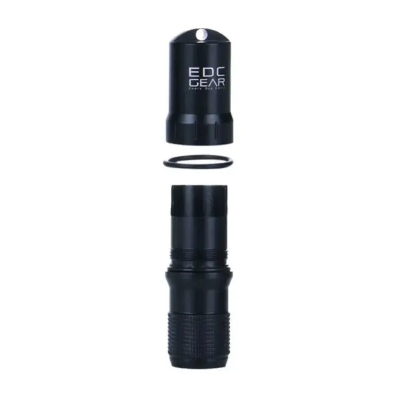 Waterproof Capsule EDC Storage Box – Survival Match & Pill Container