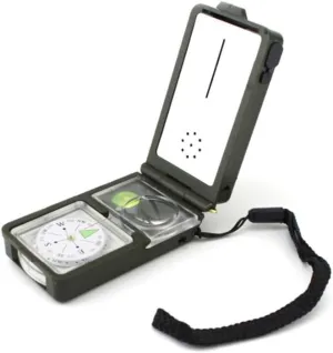 Waterproof Compass Outdoor Gadget Sports Goniometer Camping Hiking Mountaineering